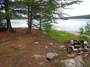 Rawn Lake campsite 690