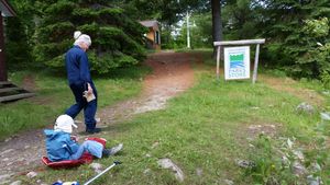 Resting on the Prairie Portage