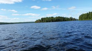 Beautiful day on Basswood Lake