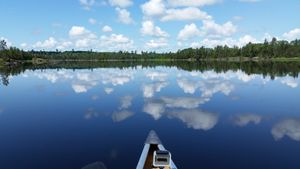 Perfect weather on Bald Eagle Lake