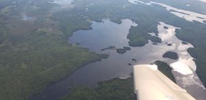 Wind Lake from 4000 feet