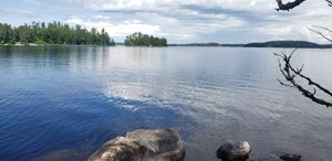 Looking north up Lac La Croix