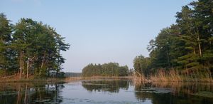 Lost Canoe looking east