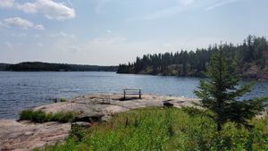 South view from campsite