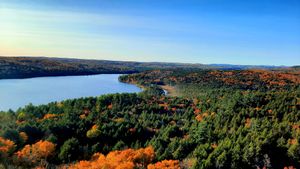 Fall from the Booth's Rock Lookout