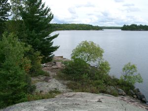 View from rock dome