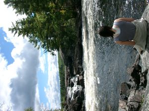 Site has many views of the falls