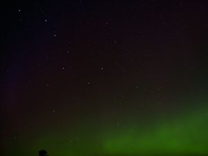 Northern lights and big dipper