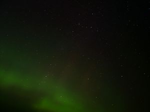 Northern Lights and Cassiopeia